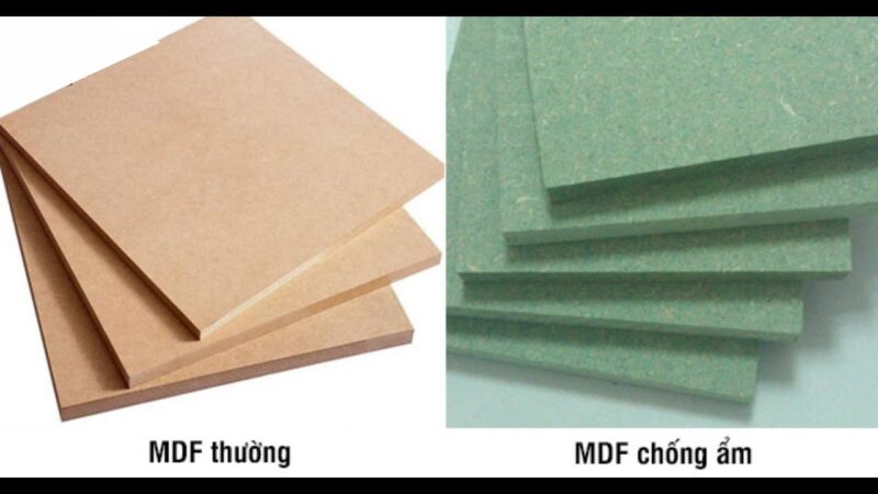 So sánh ván ép chống ẩm với ván ép thường