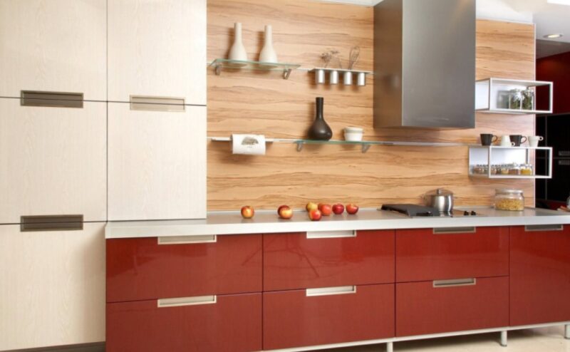 Ván MDF phủ acrylic được sử dụng trong sản xuất đồ gỗ nội thất cao cấp