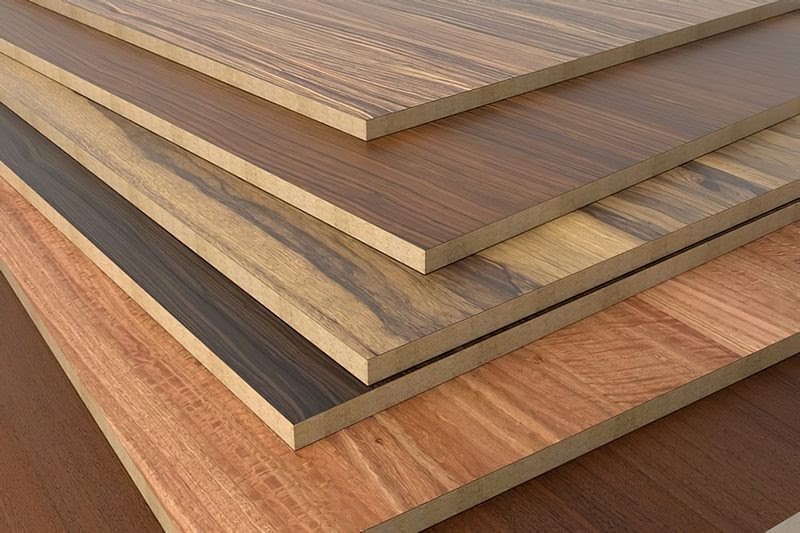 Ván chịu nước giá rẻ thường có cốt gỗ thuộc nhóm C hoặc D