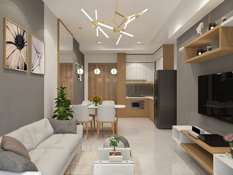 thiết kế nội thất chung cư 2