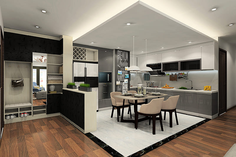 thiết kế nội thất chung cư 7