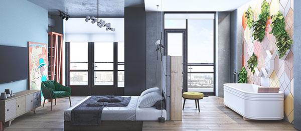 thiết kế nội thất phòng ngủ 15