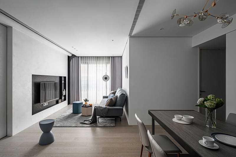thiết kế phòng khách chung cư 11