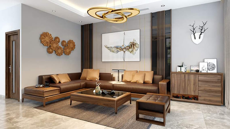 thiết kế phòng khách chung cư 27