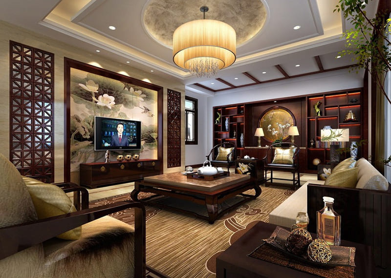 phòng khách cổ điển 111