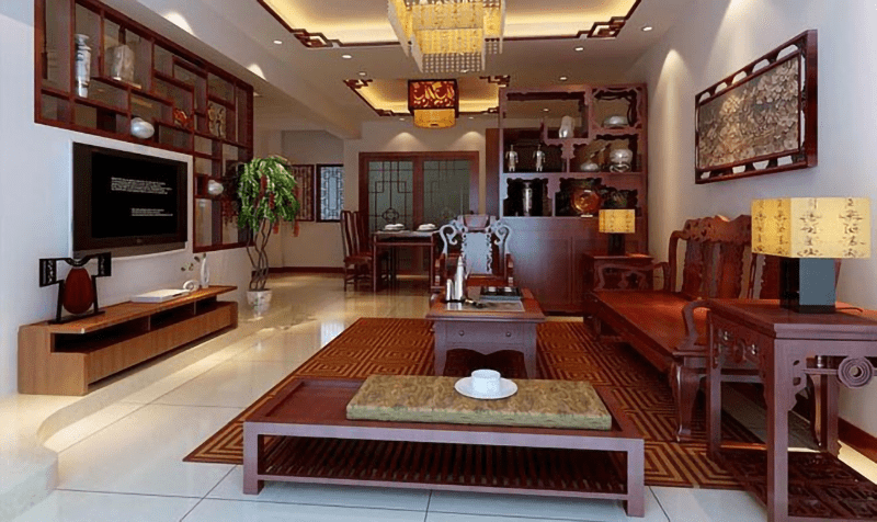 phòng khách nhà cấp 4 3