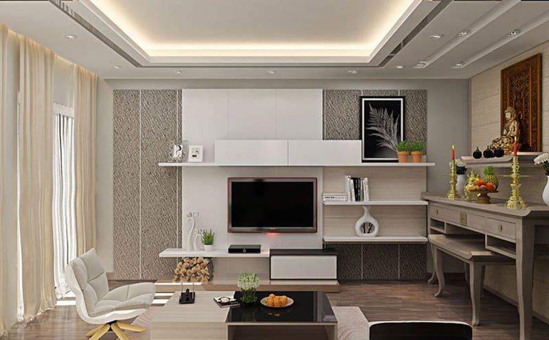 phòng khách nhà cấp 4 7