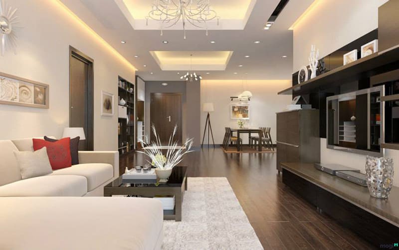 Phòng khách nhà phố 3