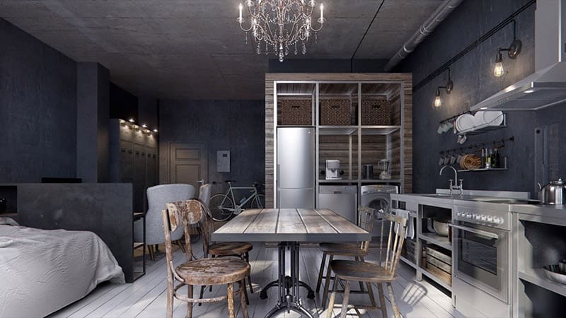 Thiết kế căn hộ studio 10