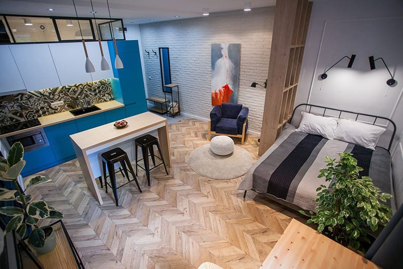Gợi ý 10+ mẫu thiết kế nội thất căn hộ Studio đẹp, thông minh