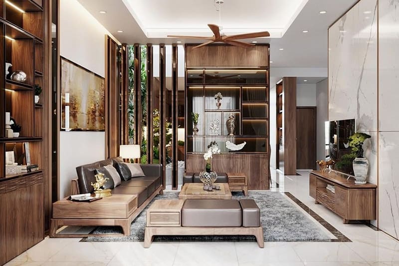 Những điều cần biết khi lựa chọn thiết kế nội thất gỗ óc chó