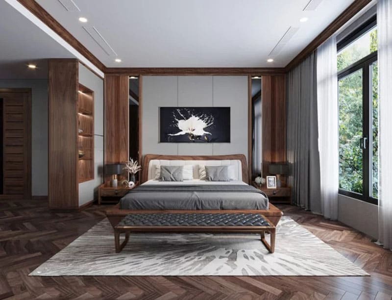 thiết kế phòng ngủ 20m2 2