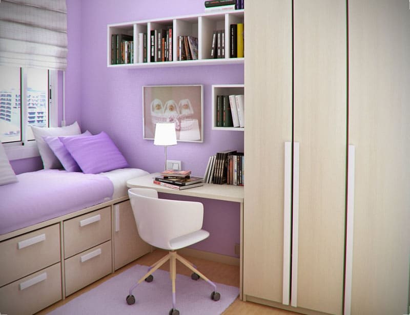thiết kế phòng ngủ nhỏ 9m2 12