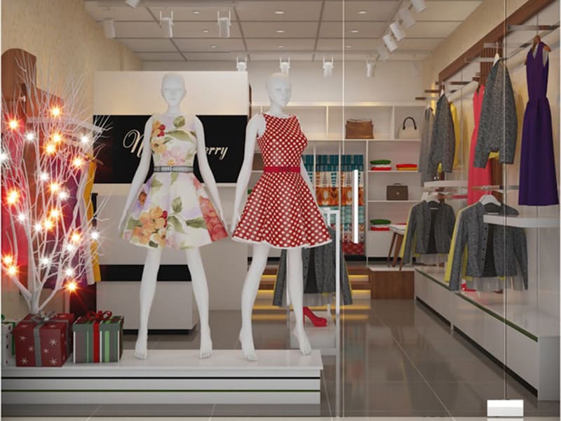 thiết kế shop quần áo nữ 6