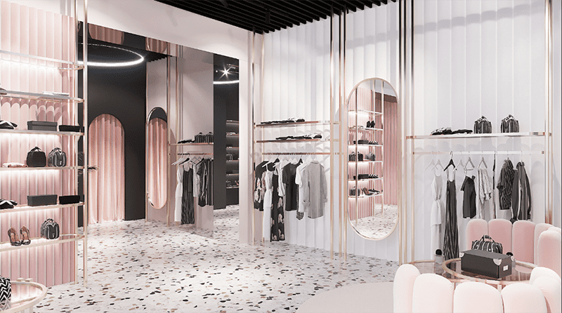 Bỏ túi bí quyết thiết kế shop quần áo nữ đẹp và ấn tượng