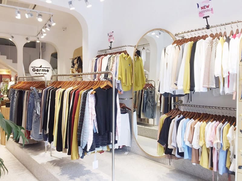 thiết kế shop quần áo nữ 9